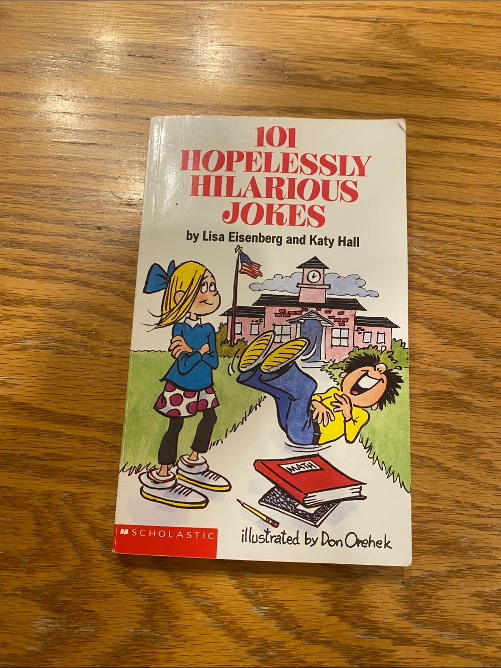 Vintage 1990 Scholastic 101 Hopelessly Hilarious Jokes